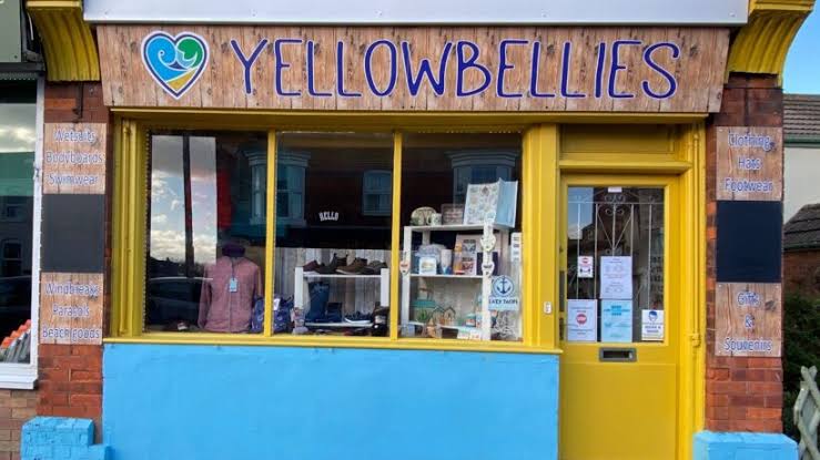 The Yellowbellies shopfront